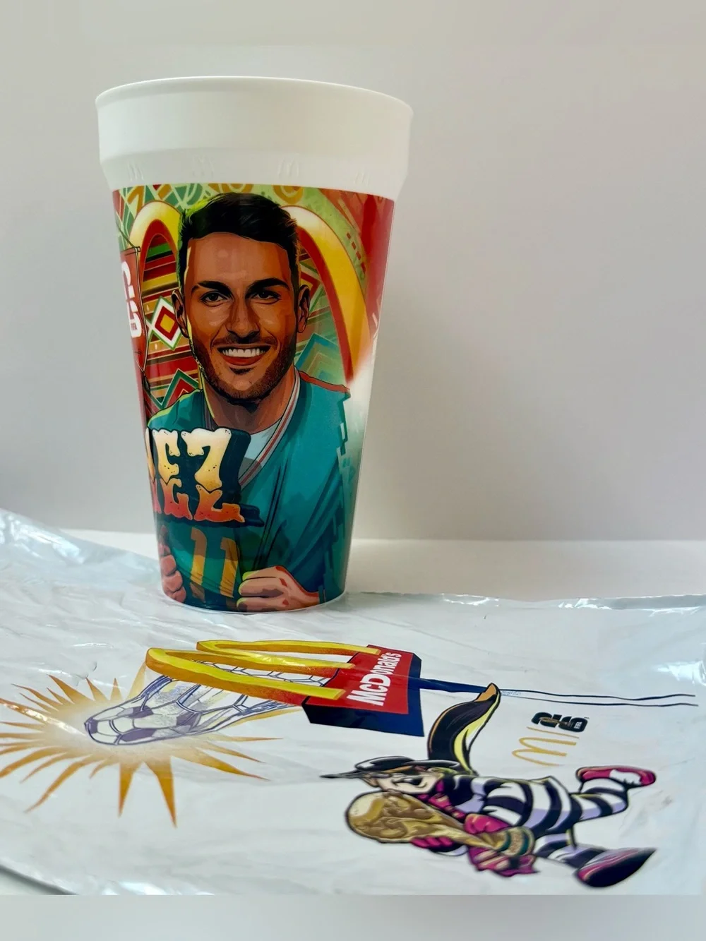 McDonalds FIFA World Cup 2026 Santiago Gimenez Bebote Mexico Collector Cup